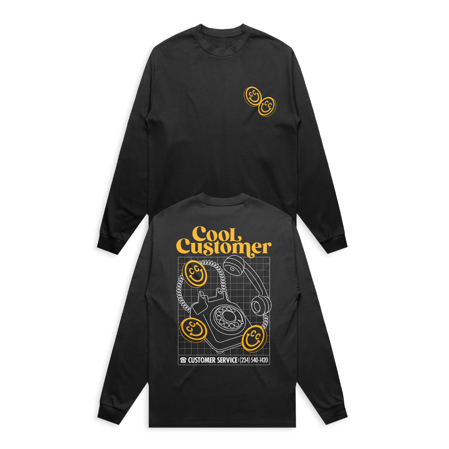 COOL CUSTOMER - Customer Service Longsleeve (limited time pre order)