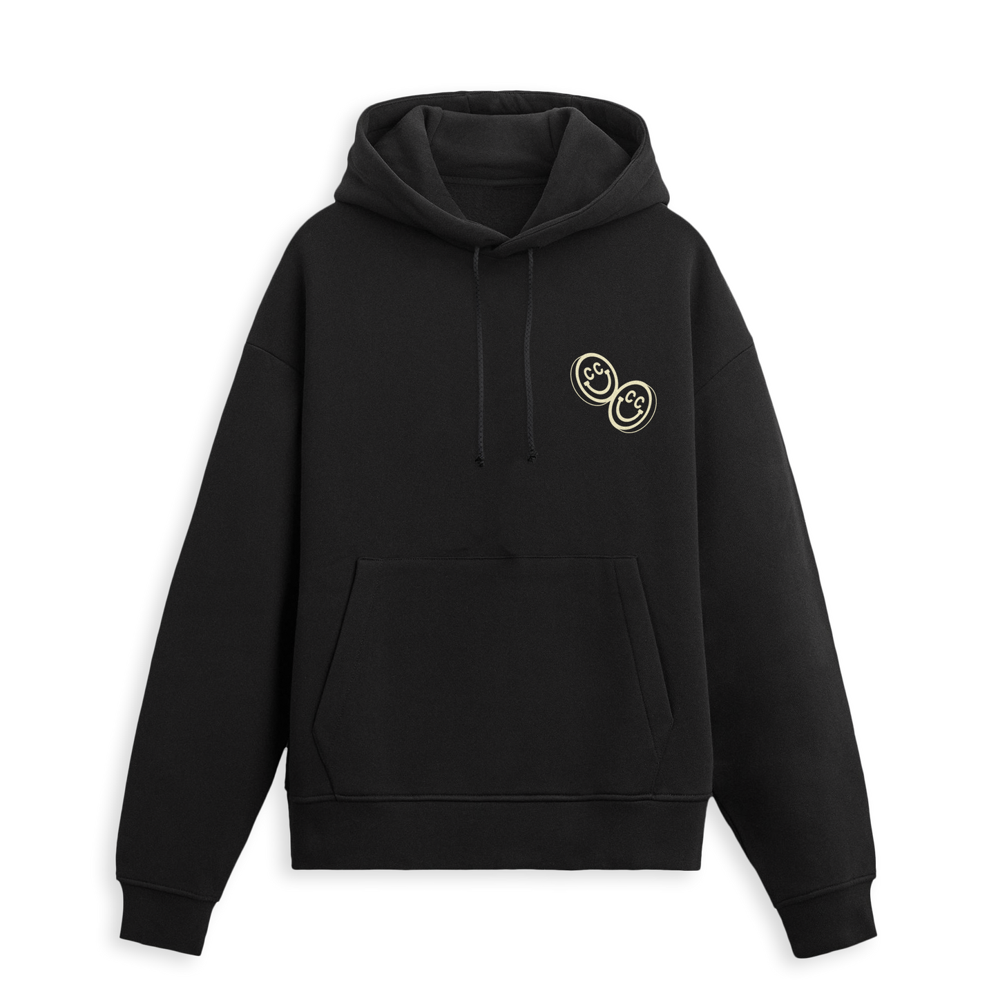 COOL CUSTOMER - Flower Hoodie - Black (limited time pre order)