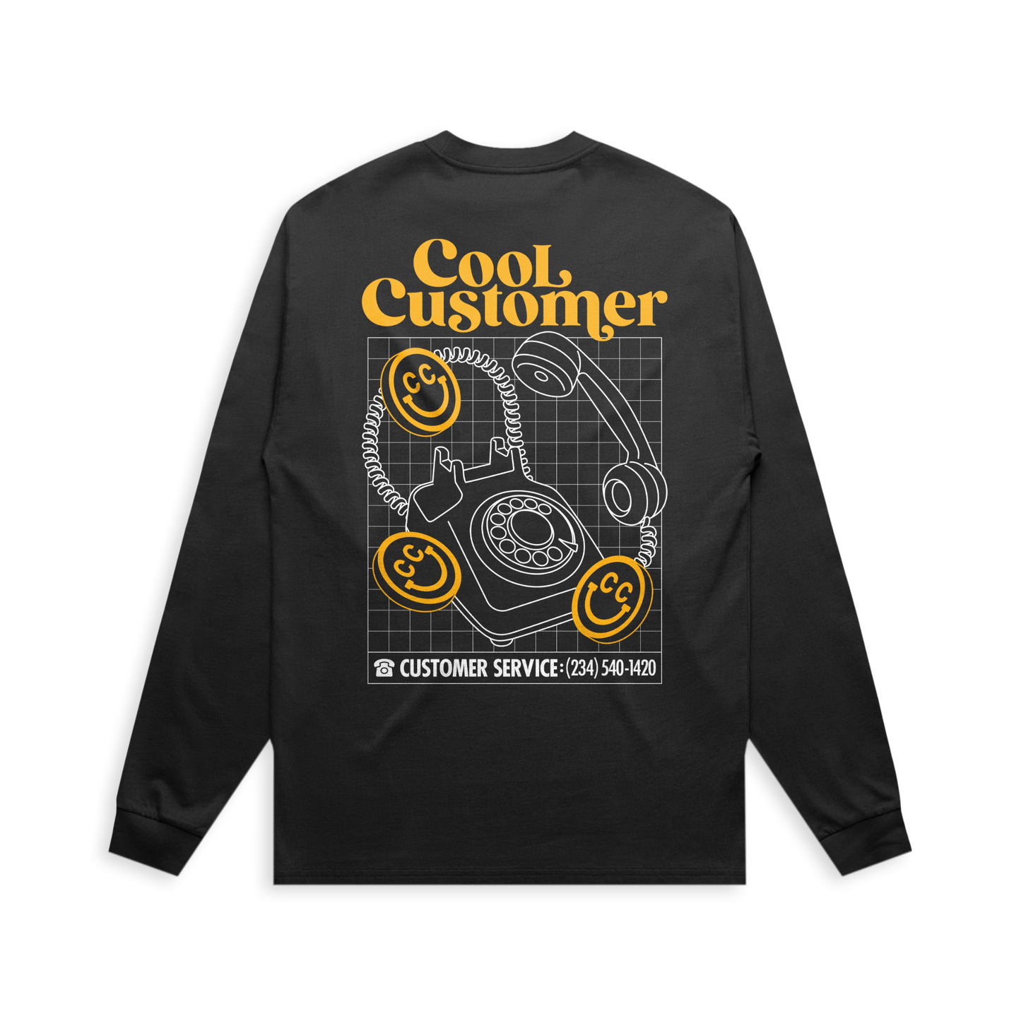 COOL CUSTOMER - Customer Service Longsleeve (limited time pre order)