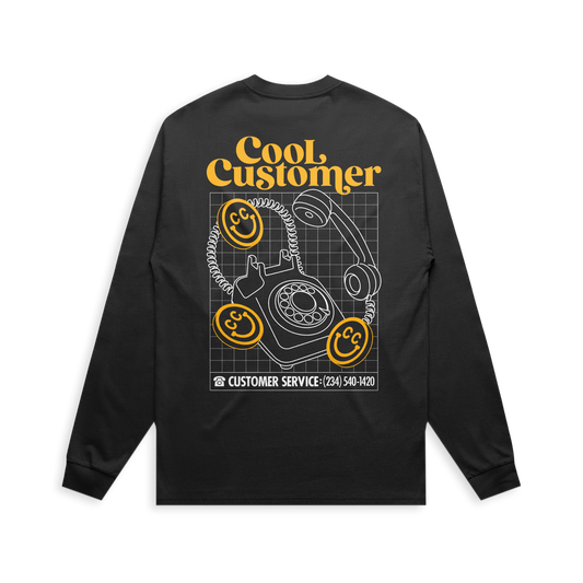 COOL CUSTOMER - Customer Service Longsleeve (limited time pre order)