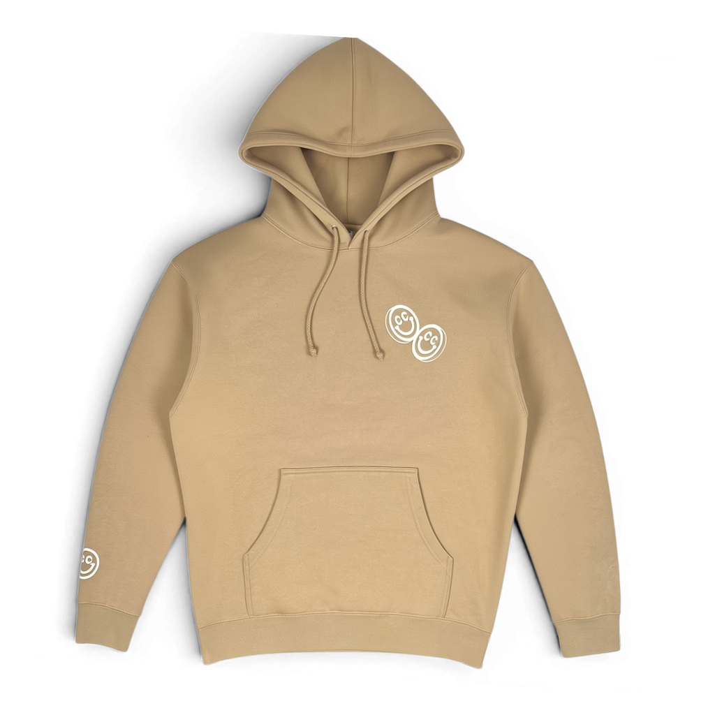 COOL CUSTOMER - Flower Hoodie - Sandstone (limited time pre order)
