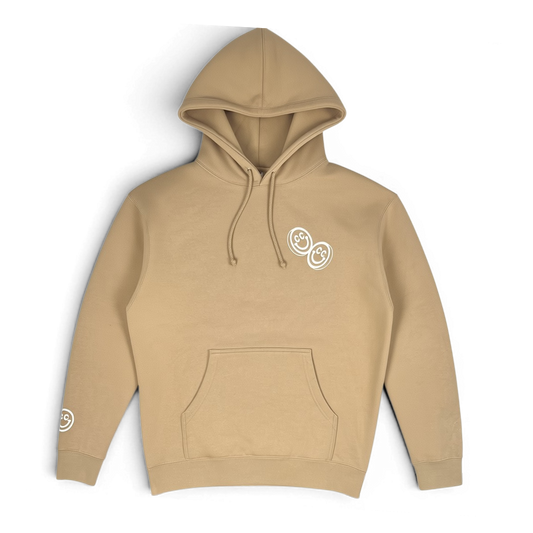 COOL CUSTOMER - Flower Hoodie - Sandstone (limited time pre order)