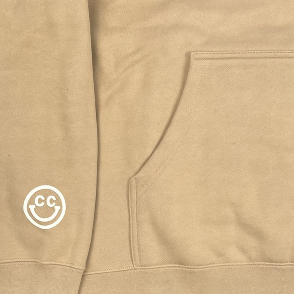 COOL CUSTOMER - Flower Hoodie - Sandstone (limited time pre order)