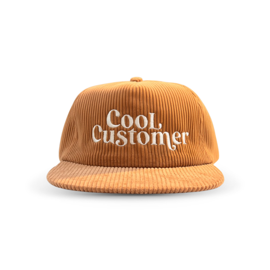 COOL CUSTOMER - Logo Cord Cap - Camel (limited time pre order)
