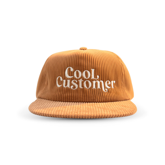COOL CUSTOMER - Logo Cord Cap - Camel (limited time pre order)